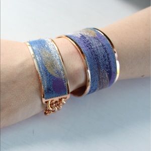 Authentic Stroili Denim Bracelet